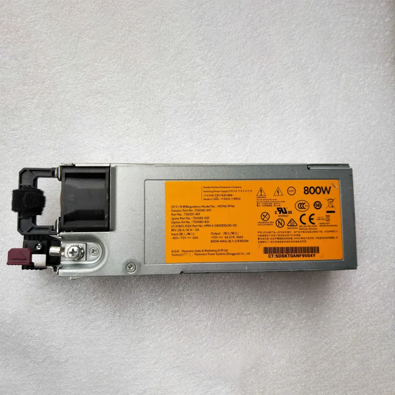 DC Power Supply for HP GEN9 735040-001 735051-401 754382-001 720480-B21 HSTNS-PF46 800W 6 DC Power Supply for HP GEN9 735040-001 735051-401 754382-001 720480-B21 HSTNS-PF46 800W - Image 4