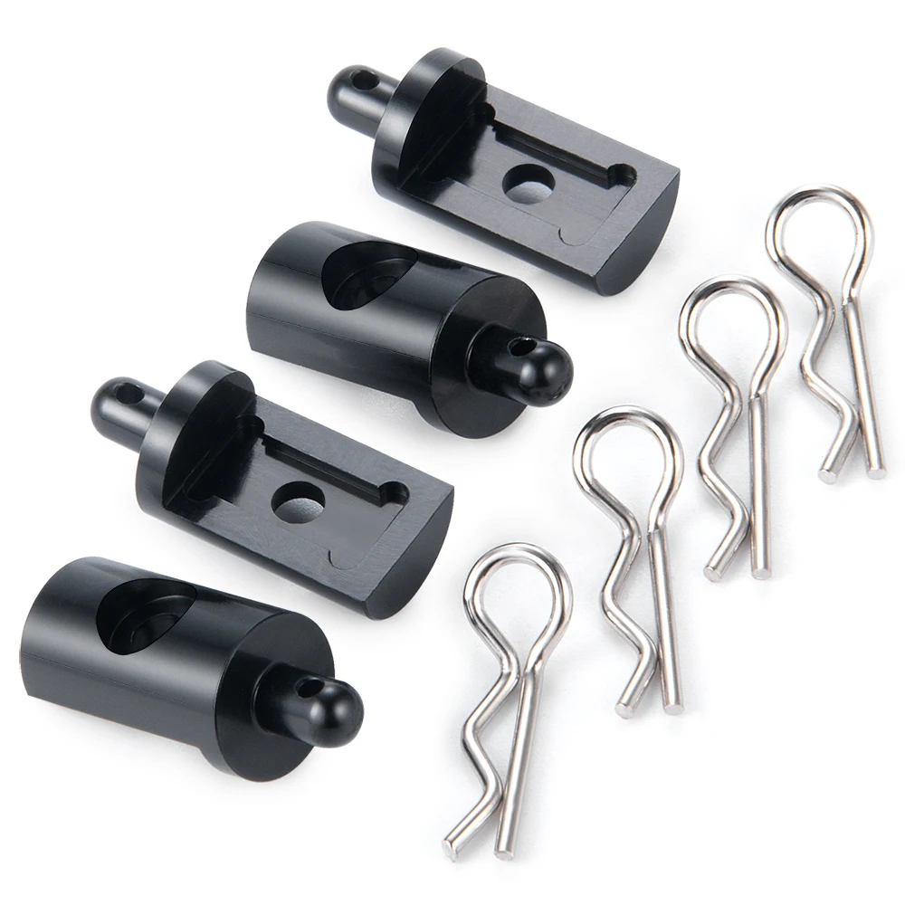 TRINOOD Aluminum Alloy Body Post Mounts Front Rear Shell