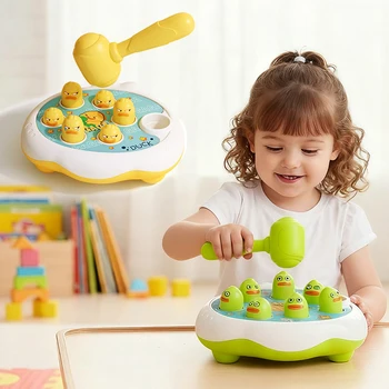 Engaging Montessori Animal Hammer Game for Toddlers
