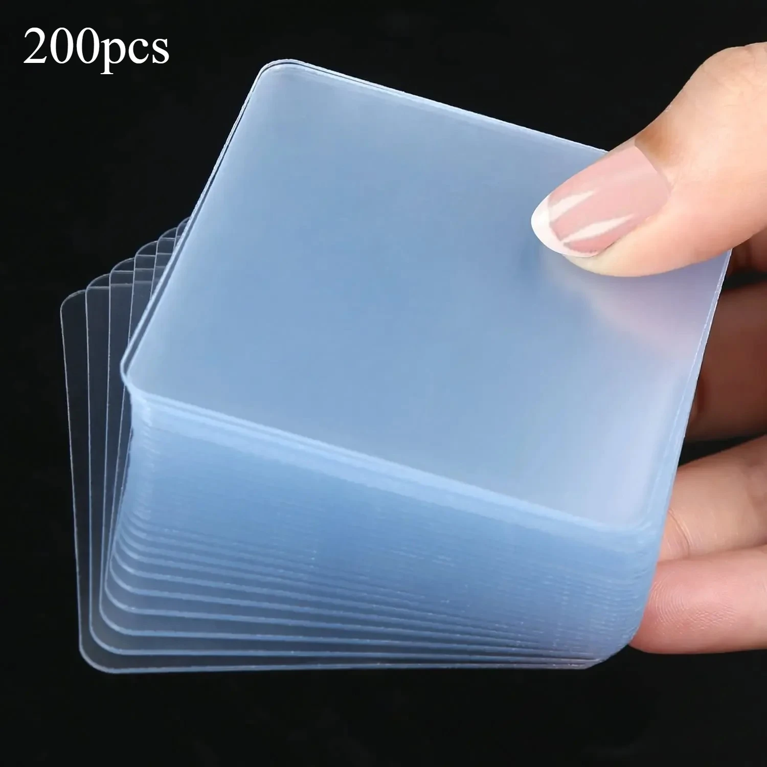 100 قطعة شريط نانو قوي مزدوج الجوانب شفاف مقاوم لل...