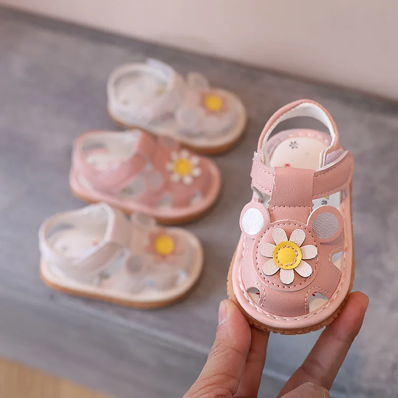 Baby Girl Princess Shoes Baby Summer Sandals Shoes Toddler Girls Soft Sole Toddler Pink Sandals