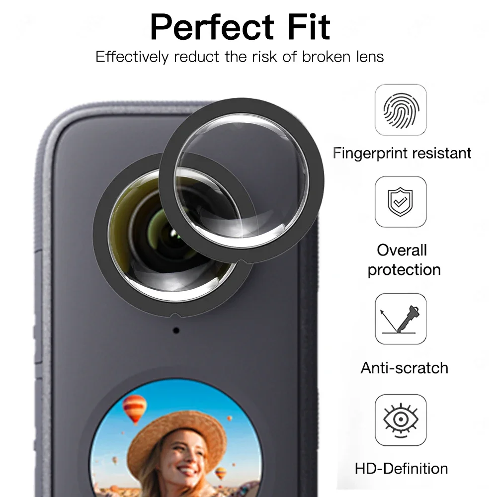 9 ピース/セットカメラレンズプロテクター Insta 360 One X2 用 9 ピース/セットカメラレンズプロテクター Insta 360 One X2 用