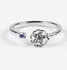 Korean Version of The New Felix Peripheral Metal Flower Ring Trend Men and Women Jewelry Lovers Accessories Gift 3