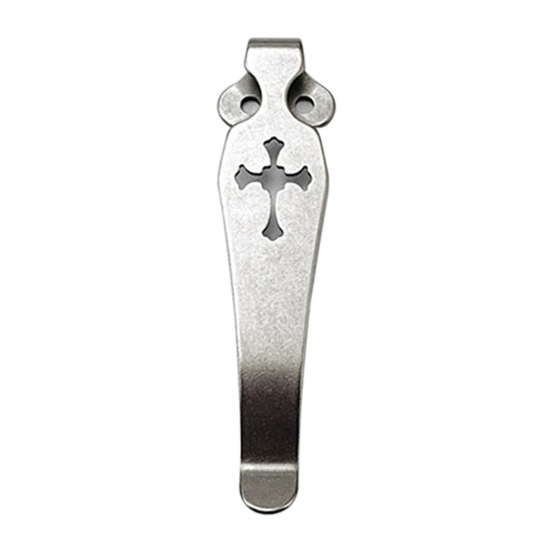 

Титановый Карманный клип-нож с зажимом на поясе с 2 отверстиями для Spyderco формирования 2 Para 3 C81 C10 C11 2 складной нож