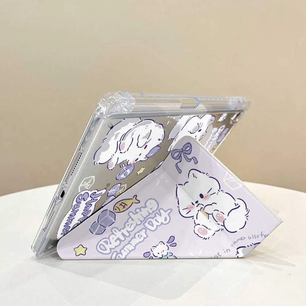 Versatile iPad Case with Pencil Holder