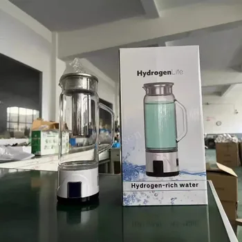 Mini Rechargeable Hydrogen Generator Cup Portable Water Filter Hydrogen-Rich Water Bottle Ionizer Pure H2 Kettle Maker