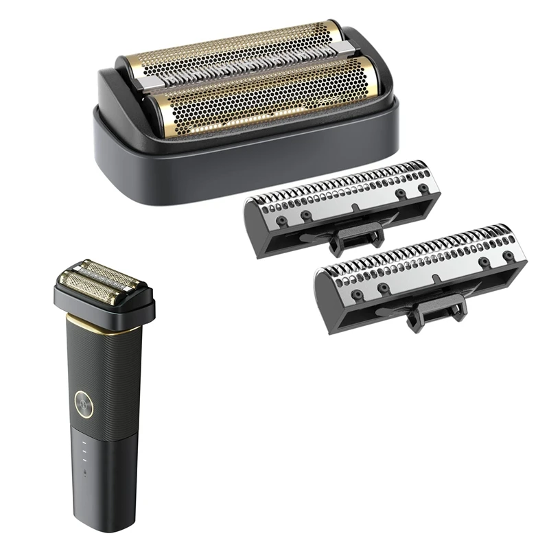 Shaver Replacement Foil and cutters Compatible with Andis 17300 Resurge Electric Shavers professional Replacement Head Blades