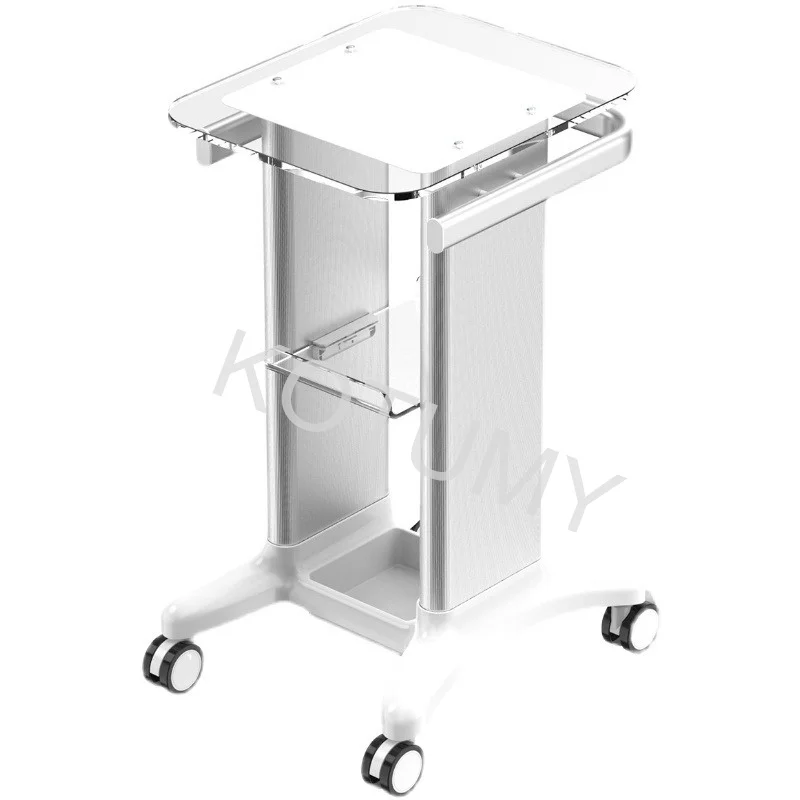 Carrelli in alluminio Carrello per strumenti per salone di bellezza Carrello per strumenti Base in acrilico Clinica odontoiatrica B Personalizzazione ad ultrasuoni Carrello medico - immagine 6