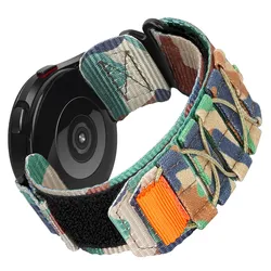 Nylon Sport Wristband - 20mm/22mm Adjustable Strap for M (JungleMc)