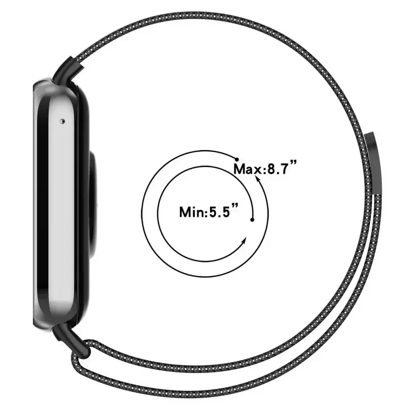 Elegant Milanese Loop Band - Premium Metal Strap & Bracelet