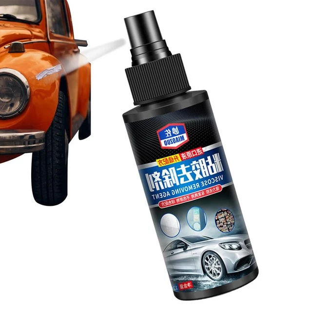 Car Sticker Remover 120ml Sticker Remover Spray Adhesive Remover For
