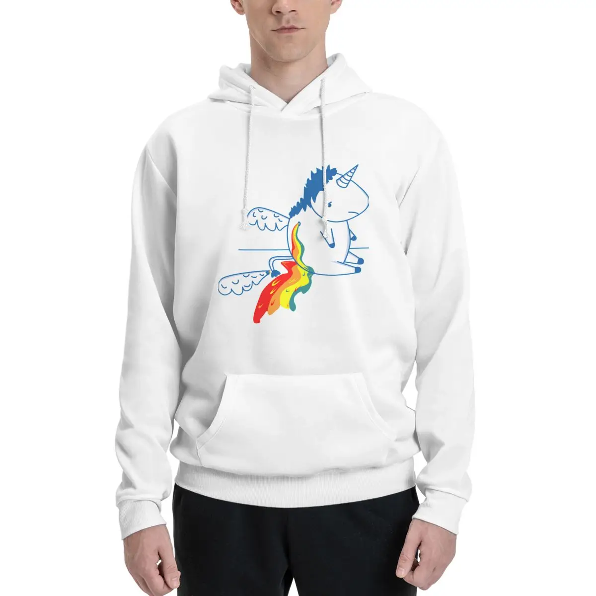 Deviidos De Unicornio Arcoiris Unicornio Arcoiris Coppie Plus Velluto Maglione Con Cappuccio Vintage Leisure Kawaii Felpa Con Cappuccio In Corda