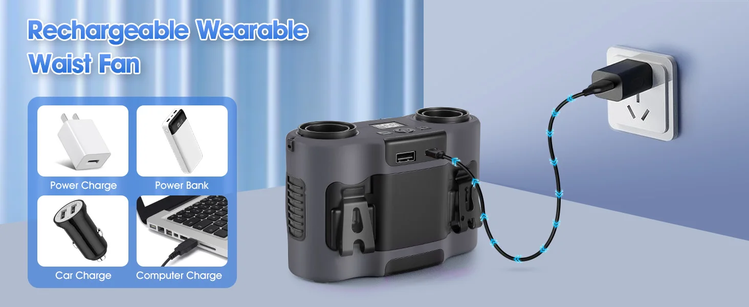 portable fans that blow cold air belt clip fan fan portable