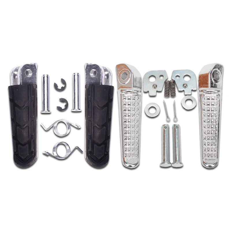 

Motorcycle Front And Rear Pedals For Honda CBR600/F CBR1000F CBR900RR VFR800/1000/250 CB400 V-TEC CBR1100XX Footrests Pegs Parts