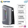 Topton F12 AI 14th Intel Gaming Mini PC Ultra 7 155H 16C/22T Thunderbolt4 2xDDR5 2xPCIe 2x2.5G LAN Windows 11 RGB Computer WiFi6 1
