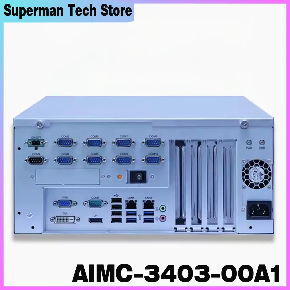 Aimc-3403 Per Server Computer Industriale Intelligente Advantech Aimc-3403-00A1 I5-6500/4G/128Gssd