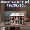 Acrylic display box for lego 21330 display case for Home Alone building block dustproof clear   showcase toy bricks storage box 1