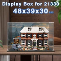 Acrylic display box for lego 21330 display case for Home Alone building block dustproof clear   showcase toy bricks storage box 1