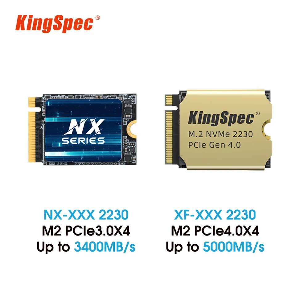KingSpec 2230 SSD M2 NVMe 512GB 2TB 1TB M.2 PCIe4.0 PCIe 3.0 Nmve