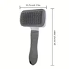 Dog Hair Remover Brush Cat Comb Grooming Massage Brush for Shedding Grooming Pet Removes Hairs Cleaning Bath Brush Dog Supplies 5