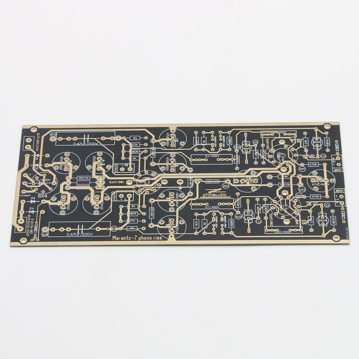 

HiFi DIY M7 Tube Black Vinyl Phonograph Amplifier Board PCB Based on Marantz-7 Sound Amp Circuit