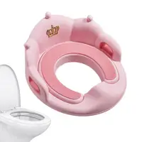 Baby Potty Training Toilet Seat Anti-Slip Soft Toilet Seat Cushion Pad Comfortable Toilet Ring Easy-Clean Training Toilet Padded 1