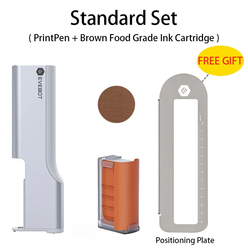 Evebot Food-grade Portable PrintPen Handheld Inkjet Printer 