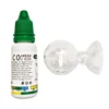 Aquarium CO2 Indicator Solution Monitor Plants Grass CO2 System Concentration Fish Tank Glass Liquid Tester Fluid Drop Checker 3