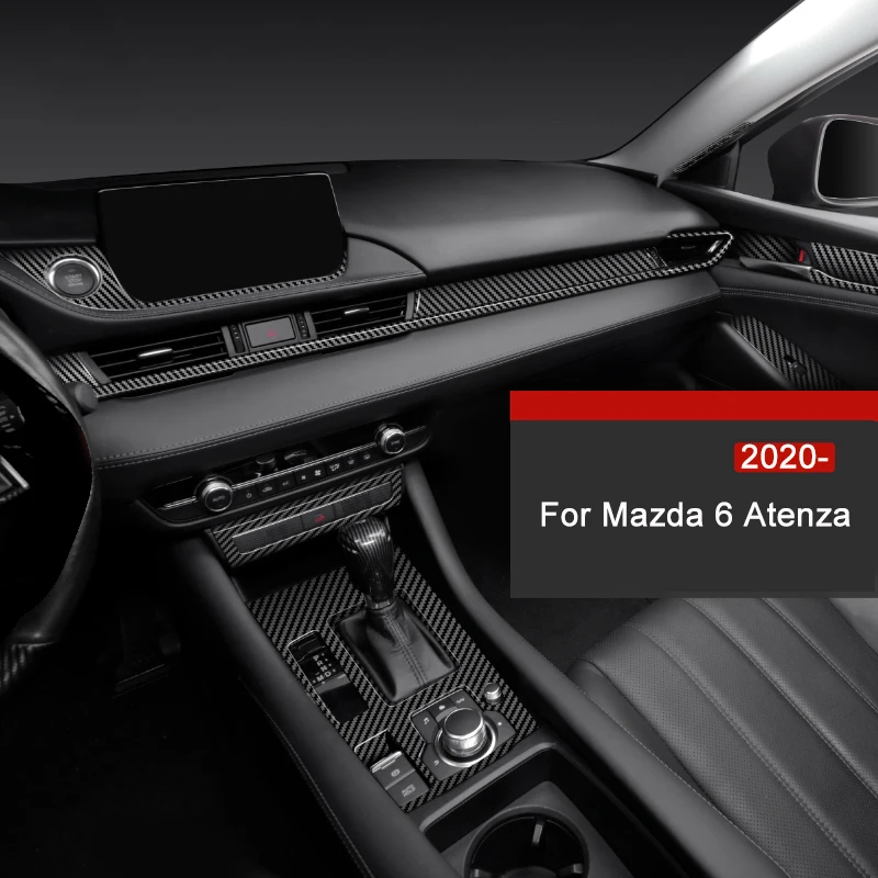 Interruptor De Elevación De Ventana De Fibra De Carbono Para Mazda