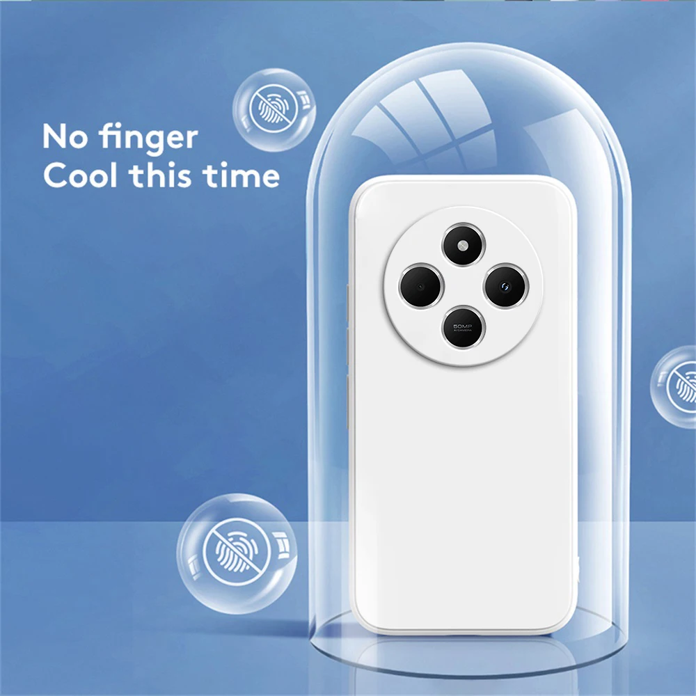 Enhanced Product Title:  
Sleek Liquid Silicone Shockproof Back Cover with Camera Protection
