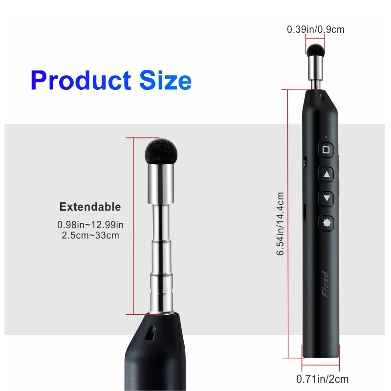 قلم Powerpoint للعرض اللاسلكي من النوع C، قلم تحكم...