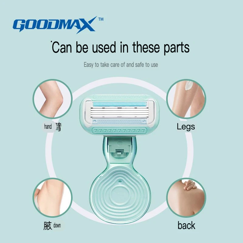 GOODMAX 고양이 발 미니 제거 여성용 특수 면도 칼, 개인 수동 겨드랑이 헤어 스크레이퍼