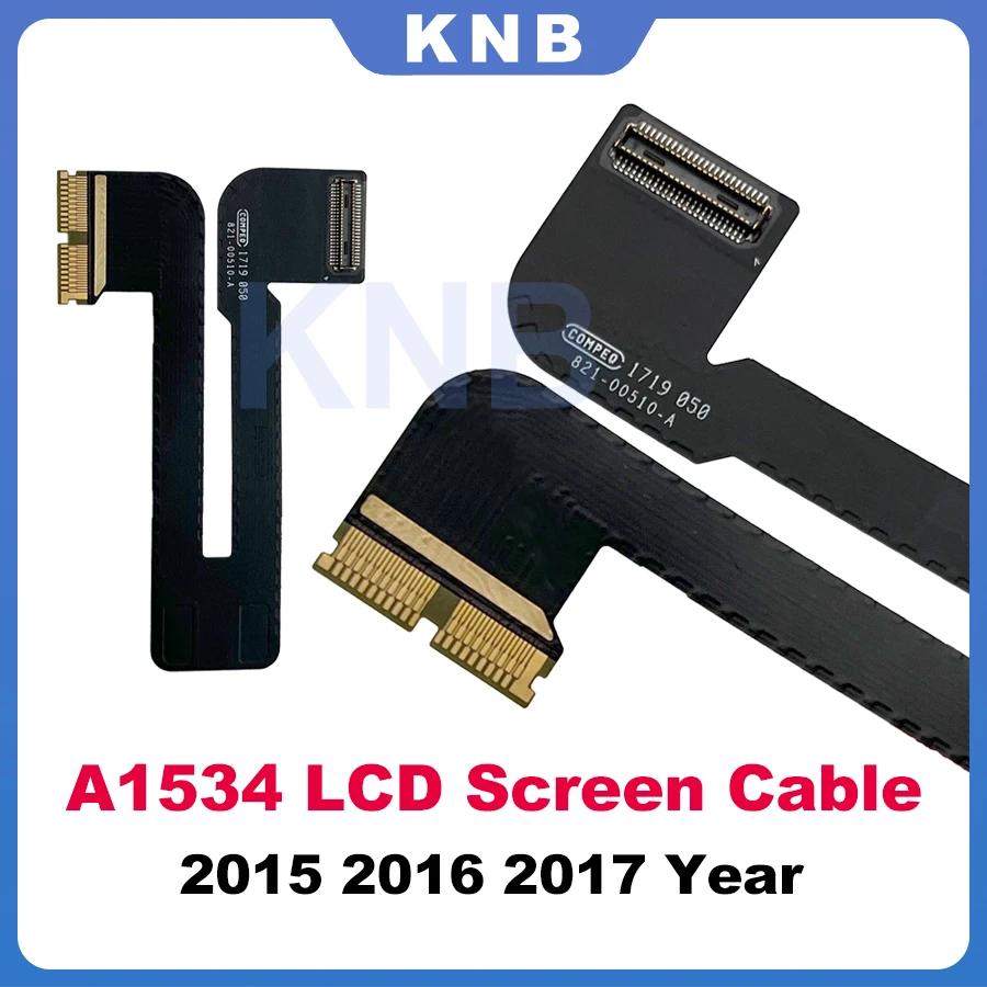 Laptop Display Cable New LCD Screen Display Flex Cable 821-00318-A 821-00510-A For Macbook 12" A1534 2015 Year laptop display cable