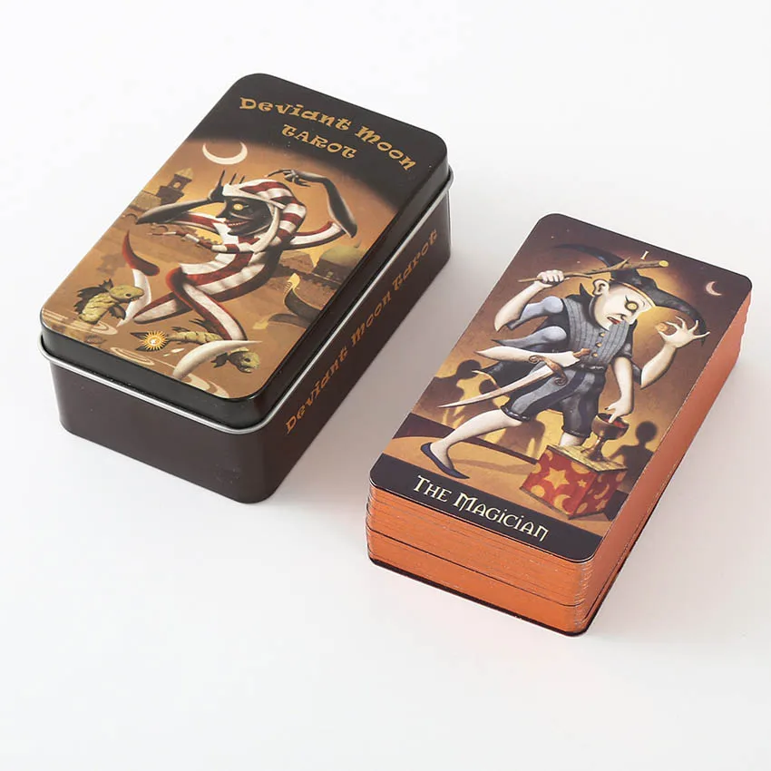 Deviant Moon Tarot Iron Card Games 10x6x4cm 4