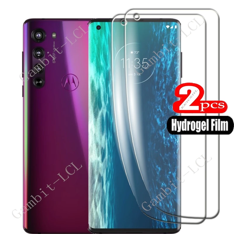 2 Pezzi Per Motorola Edge 2020 6.7 "Motoroledge Edge Plus Xt2061-3 Hd Full Hydrogel Film Cover Protettiva Per Schermo