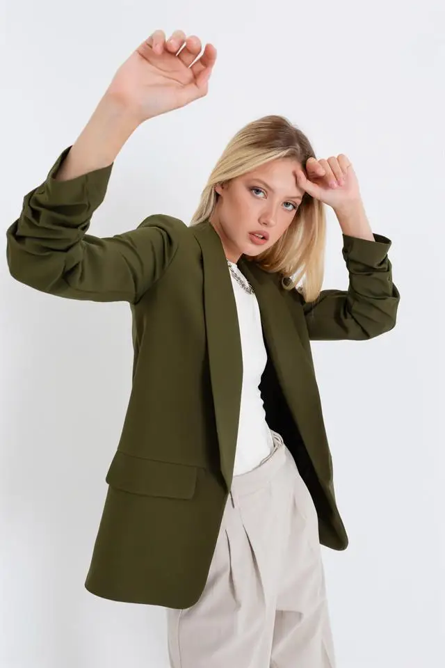 Women's Khaki Blazer JacketJackets AliExpress