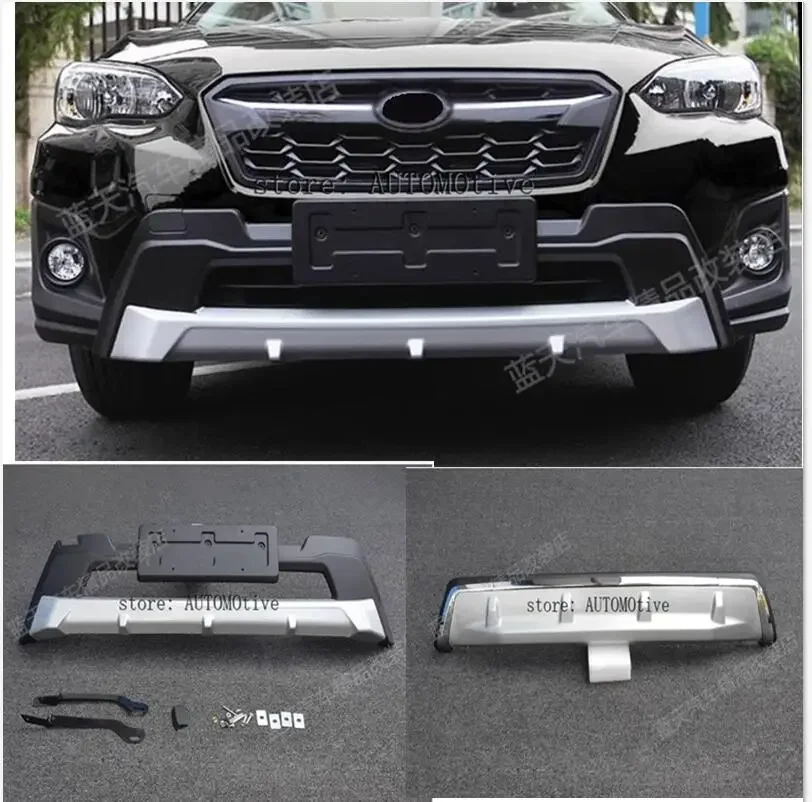 

2018 2019 2020 2021 для Subaru XV SUV Высококачественный ABS передний и задний бампер, защитная противоскользящая пластина