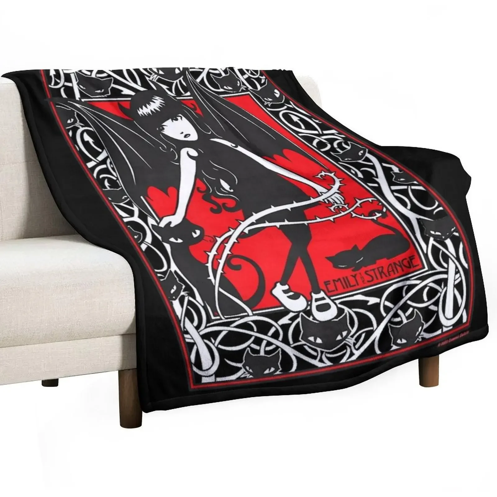 

Vintage Emily Anime -Classic Emily Manga Throw Blanket Cute Soft Shaggy Blankets