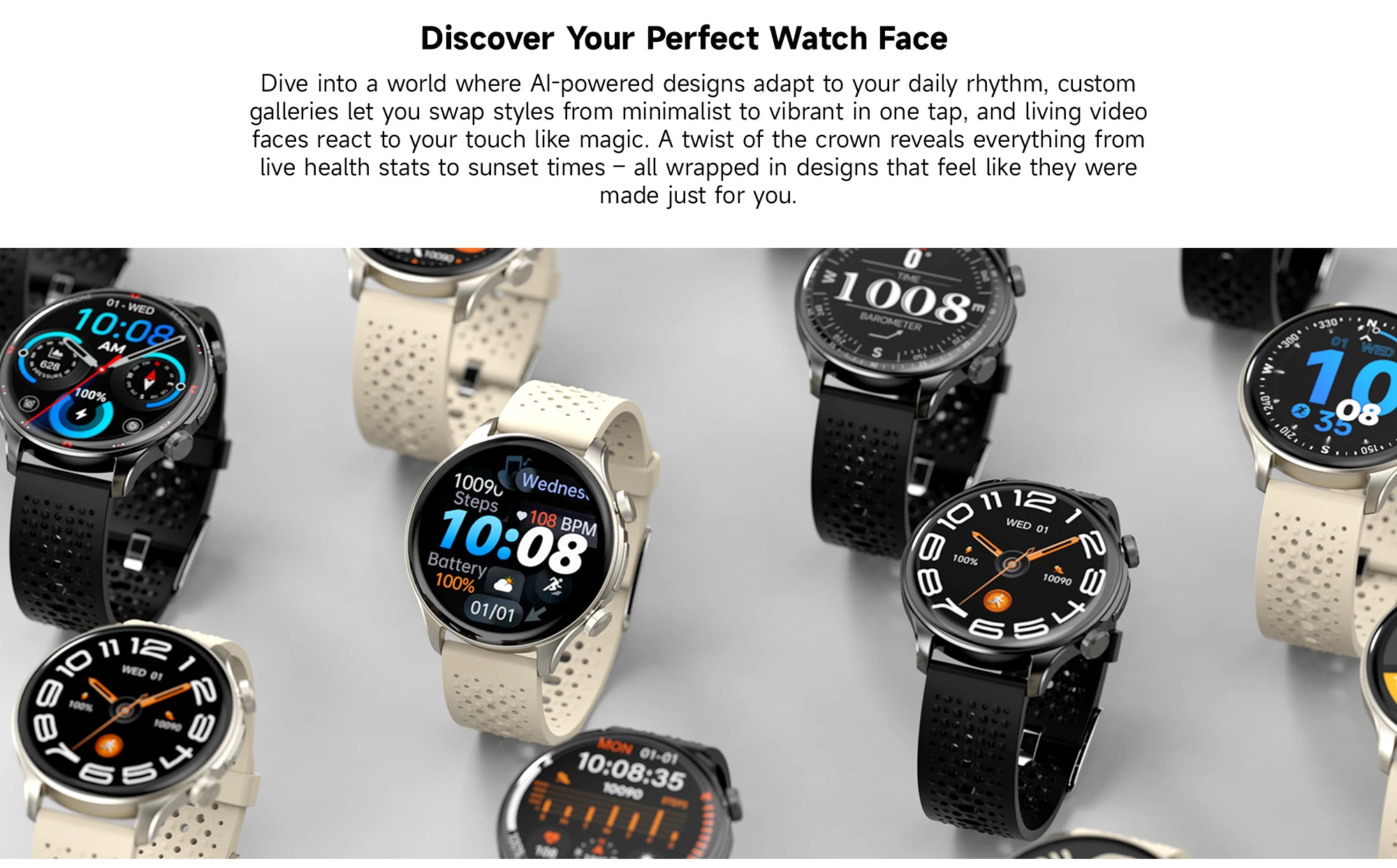 IMIKI HOLO 2 Pro GPS Calling Smart Watch description image 11