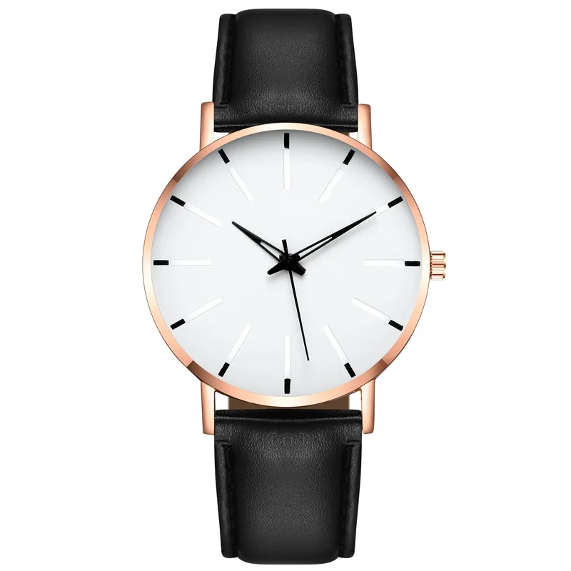 2022 Minimalist Men's Fashion Ultra Thin Watches Simple Men Business Leather Belt Quartz Watch Relogio Masculino 