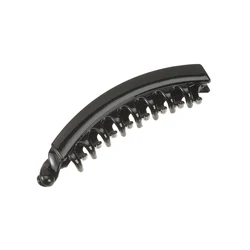 Elegant Solid Color Hair Claw Clip - Fashionable Women's Hair Accessory Barrette (A)