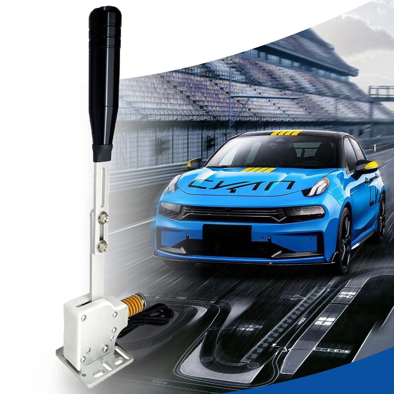 Racing Handbrake G27 G29 PC USB Linear Handbrake Sim Racing Game Mentor for Tumaster GT Steering Wheel Sim Racing Game USB Handbrake