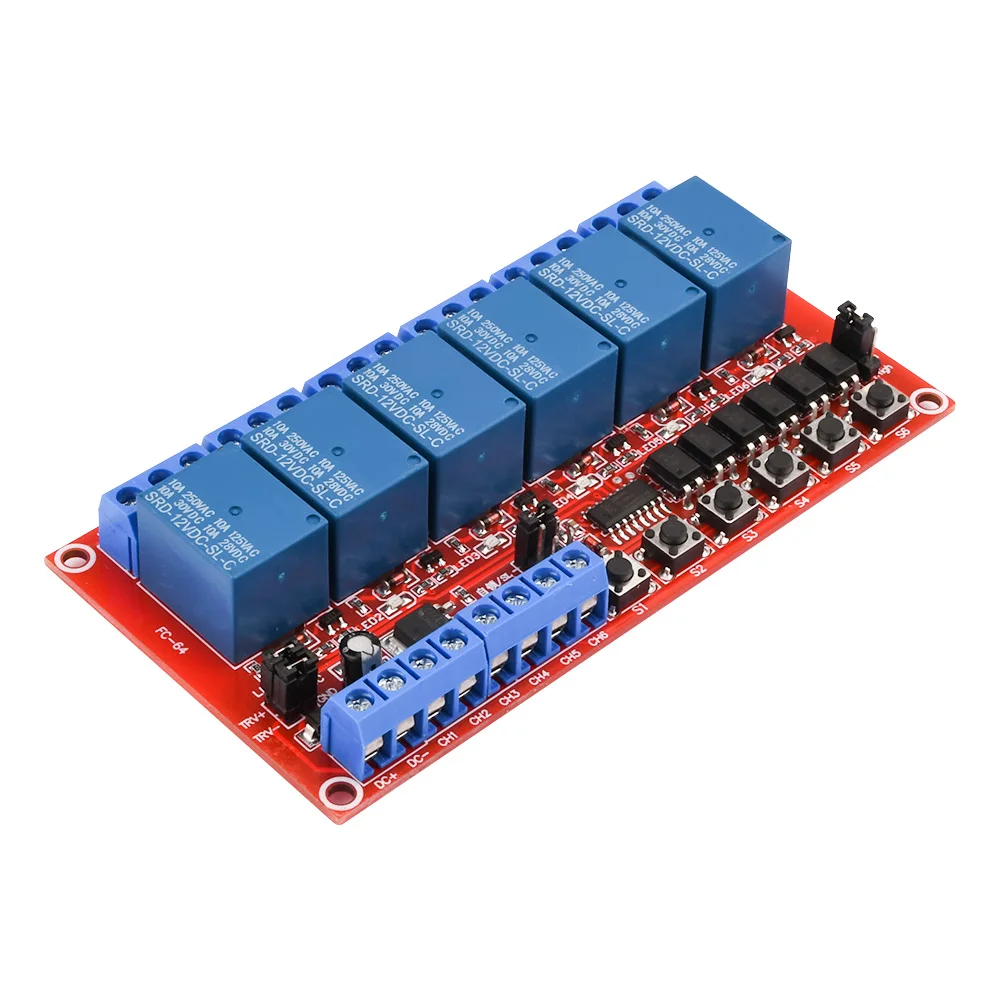 para arduino 6 canais 5v 12v 24v 05