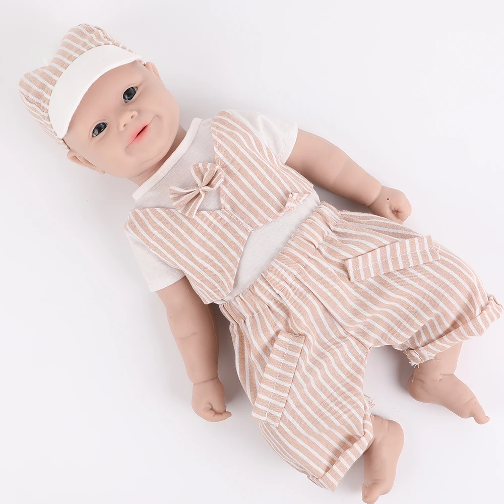 IVITA WB1563 Kit Bambola Reborn in Silicone Integrale da 45 cm, 3,18 kg, Non Dipinta, Realistica, per Bambini, Giocattolo Fai-da-Te - immagine 4