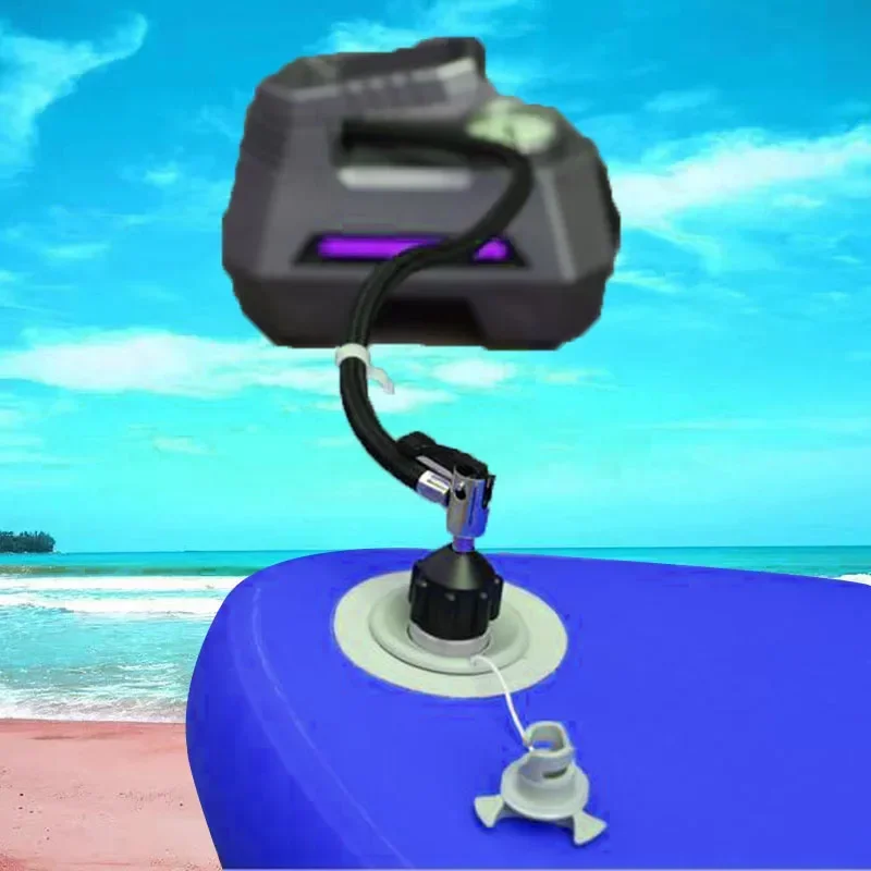 SUP Paddle Board Rowing Boat Air Valve Adaptor Sup Board Kayak Pump Adapters Inflatable Air Valve Attachment