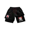Anime Hunter X Hunter Gym Shorts Men 2 In 1 Quick Dry Performance Shorts Mesh Summer Bodybuilding Fitness Running Short Pants 6