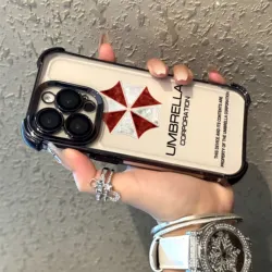 Plating Phone Case with Resident Evil Inspired Design - Samsung A07 4G (DDB - DD352C5w1)