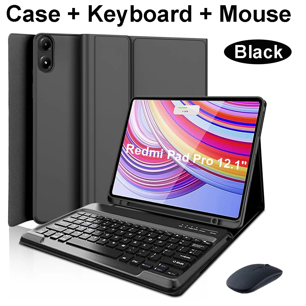 Redmi Pad Pro 128GB＋キーボードカバー Amazon | 対応 シャオミ Redmi Pad Pro/Xiaomi Poco Pad 12.1インチ