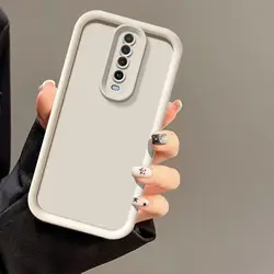 Enhanced Phone Case with Camera Protection and Anti - Drop Design - Soft Cover for Redmi K30 (Tyjt white)