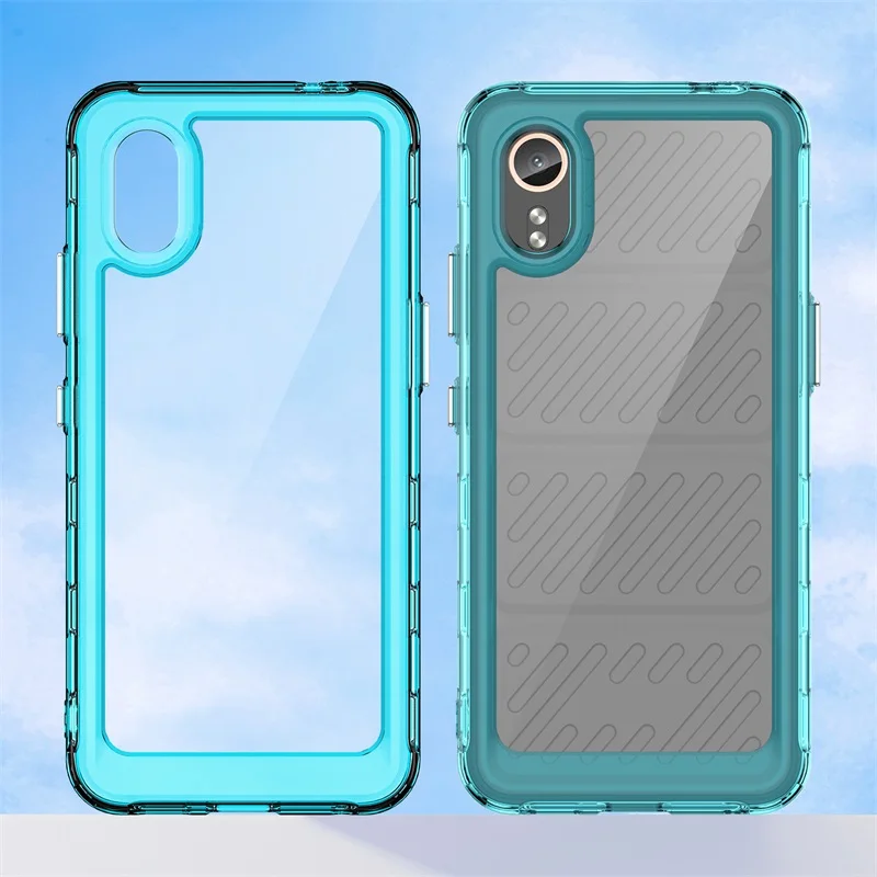 Acrylic TPU Case with Air Cushion Anti-Shock and HD Clear Protection